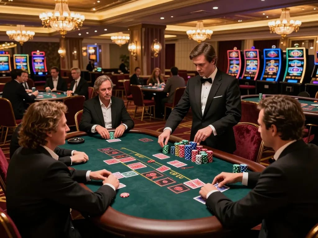 Play blackjack at Sun win casino with elegant atmosphere and intense gameplay.