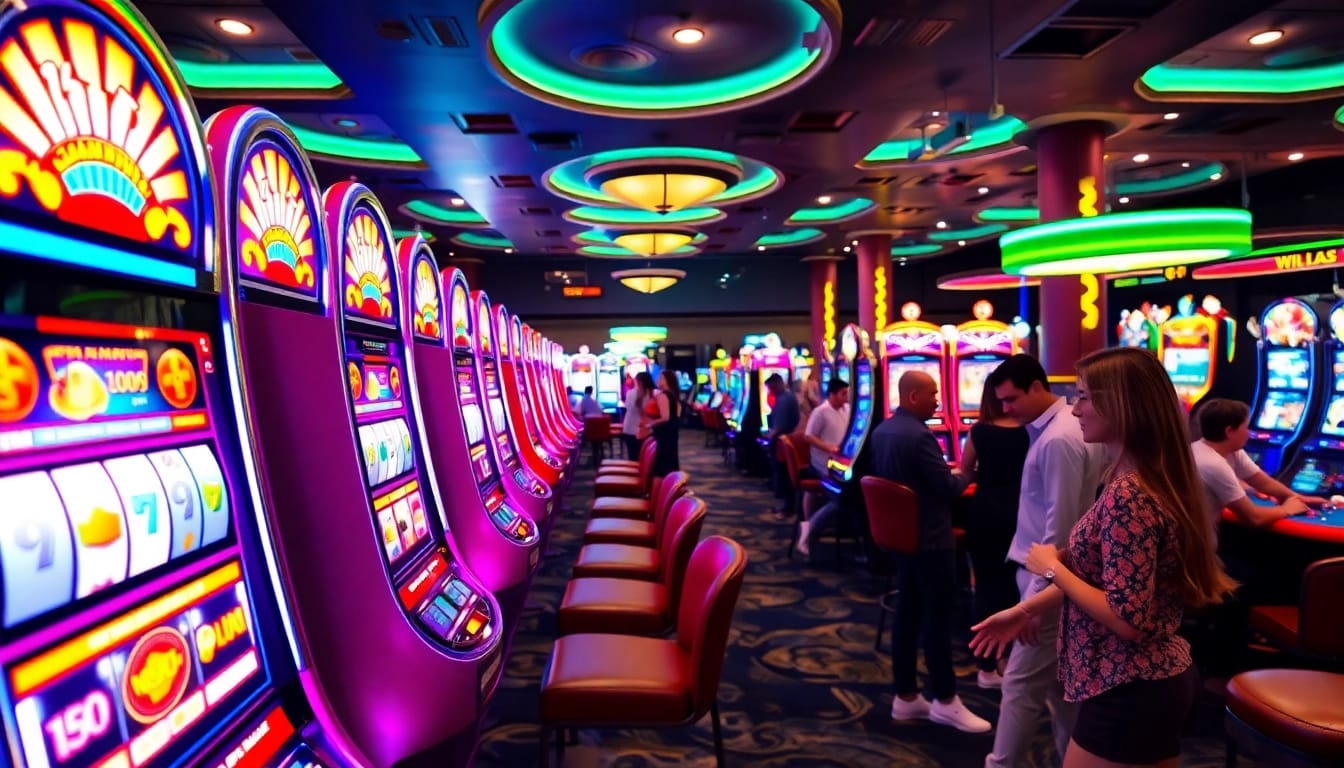 Menangkan slot gacor di casino dengan mesin slot berwarna-warni yang menarik perhatian.
