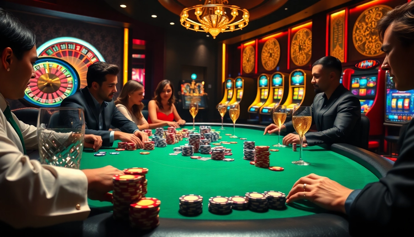 Experience the thrill of high-stakes gameplay at https://luck8r1.com with vibrant poker action and casino glamour.