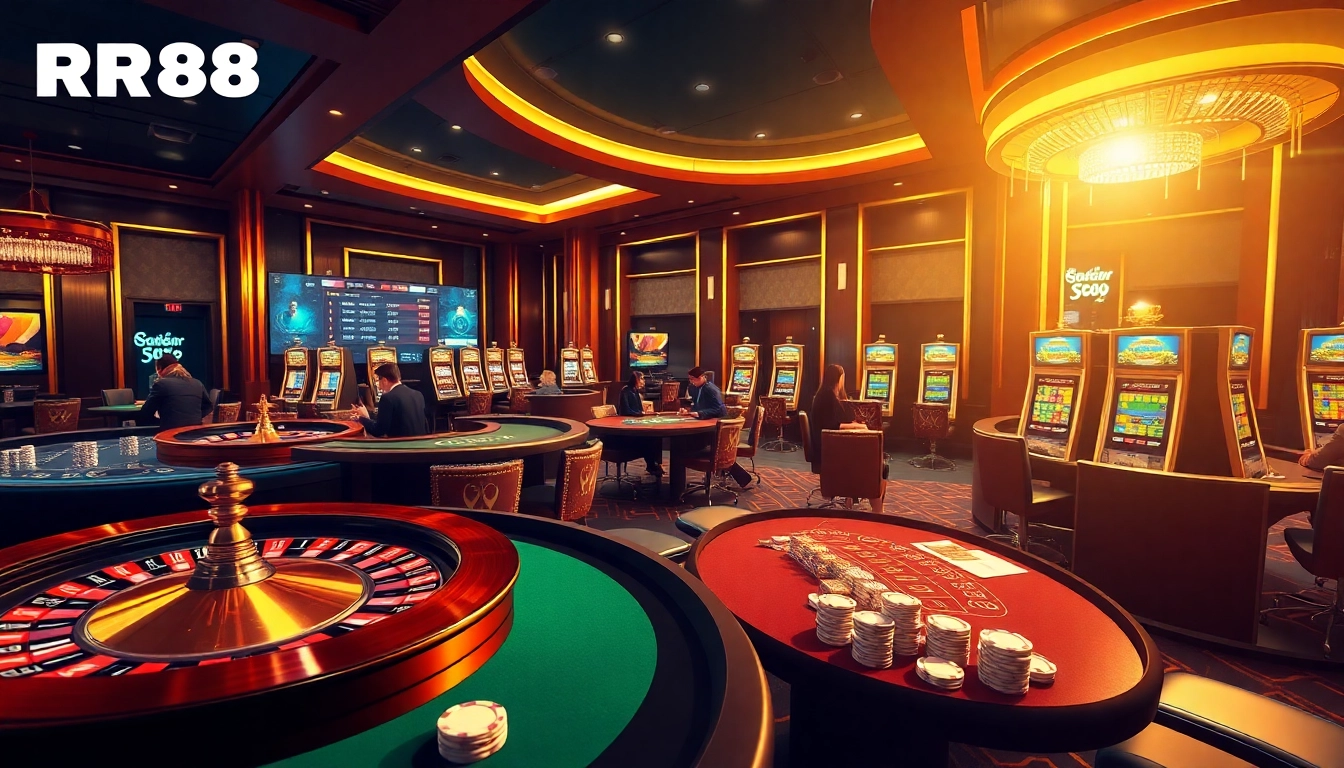 Experience the thrill of Trang Chủ RR88 with engaging casino games and vibrant visuals.