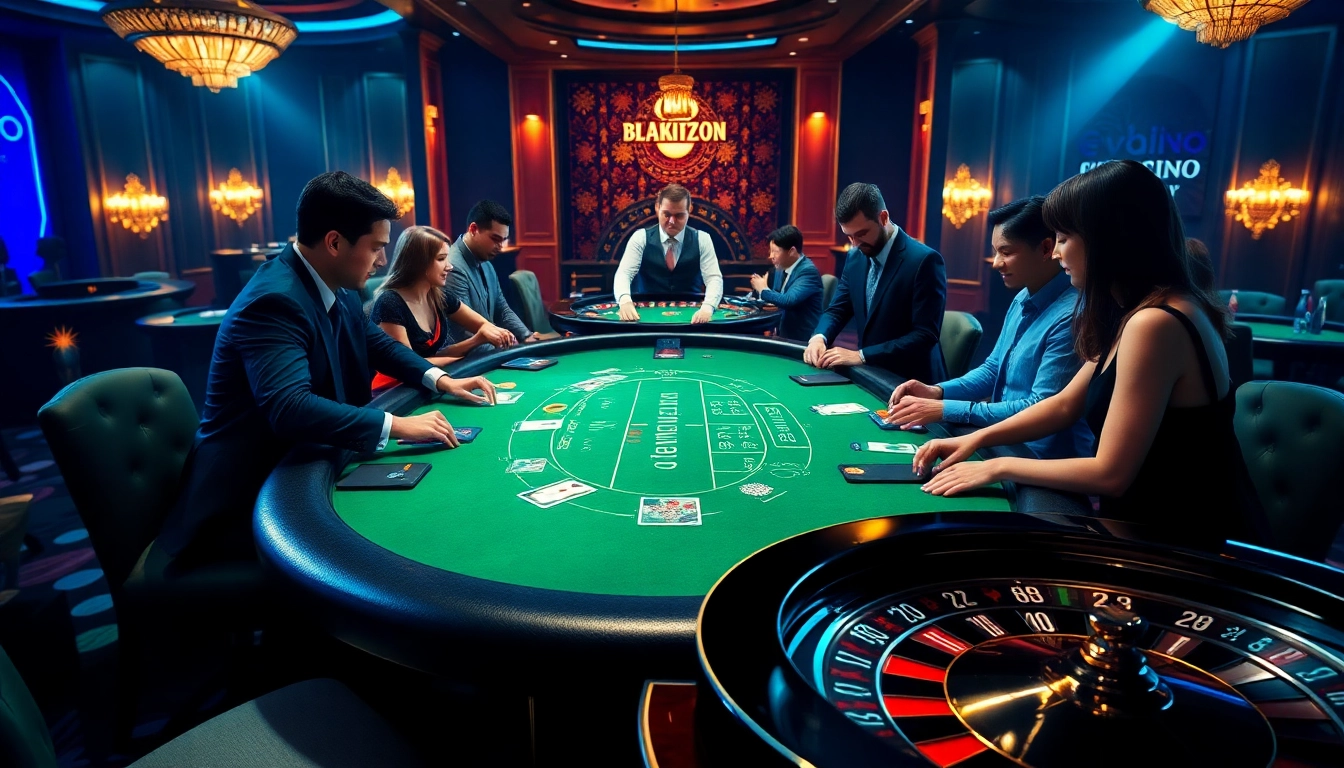 Experience the excitement of แบล็คแจ็ค Evolution at a luxurious live blackjack table.
