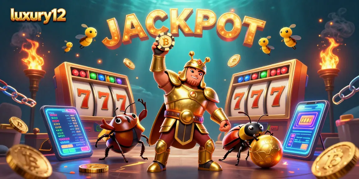 Menangkan jackpot dengan luxury12 dalam ilustrasi kasino 3D, membawa keberuntungan!