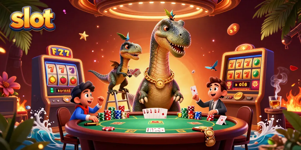 Putaran slot yang menarik dengan karakter kartun di kasino menghadirkan suasana seru dalam bermain.