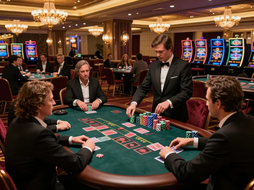Play blackjack at Sun win casino with elegant atmosphere and intense gameplay.