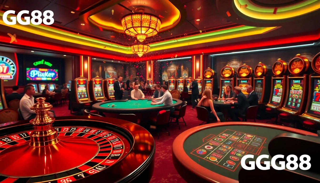 Experience the excitement of gaming at http://gg88.gold/ with a vibrant casino atmosphere and winning moments.