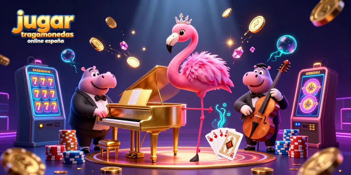 Experience the thrill of jugar tragamonedas online españa with vibrant slots, big wins, and a lively casino atmosphere.