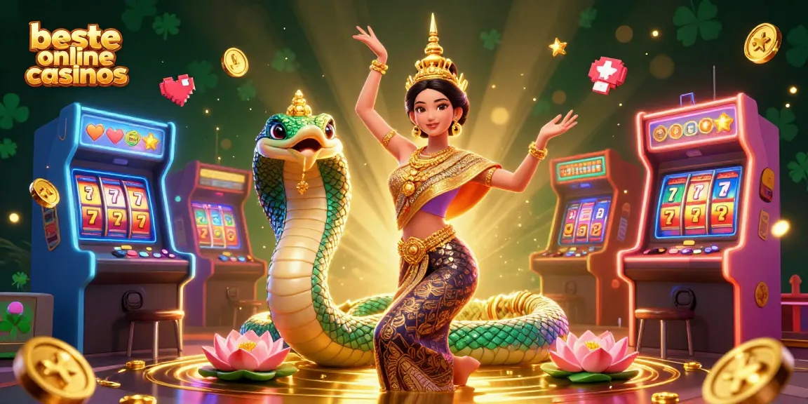 Experience the excitement at beste online casinos with vibrant 3D scenes and engaging gaming elements.