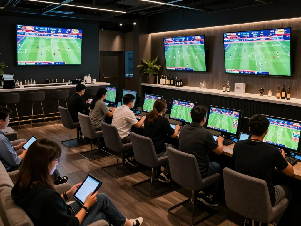 Engaging sports betting atmosphere showcasing real-time interaction with kèo bóng đá hôm nay alerts.