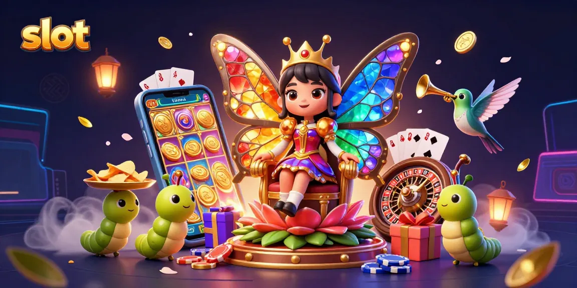 Spin and win with exciting slot games, featuring colorful reels and golden coins