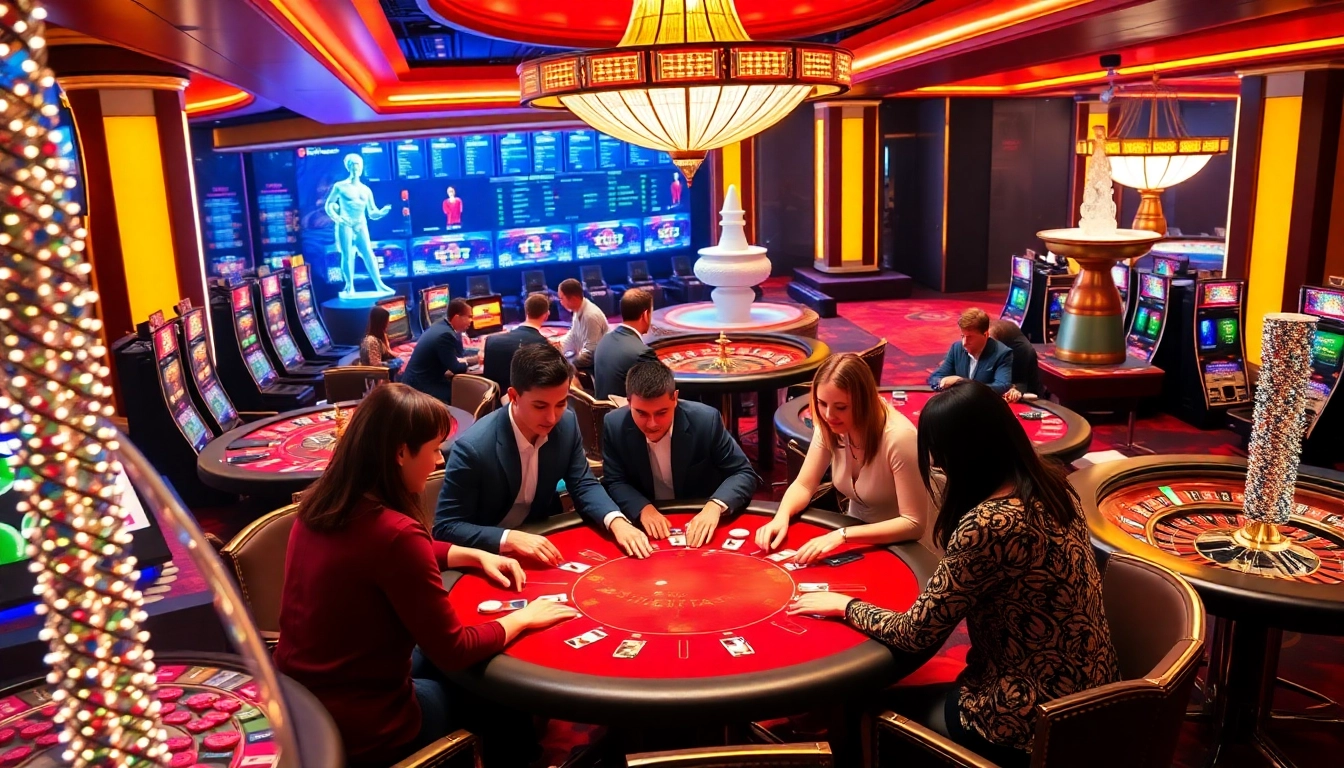 Experience thrill with Nhà Cái RR88 in a vibrant casino atmosphere featuring exciting games and professional dealers.