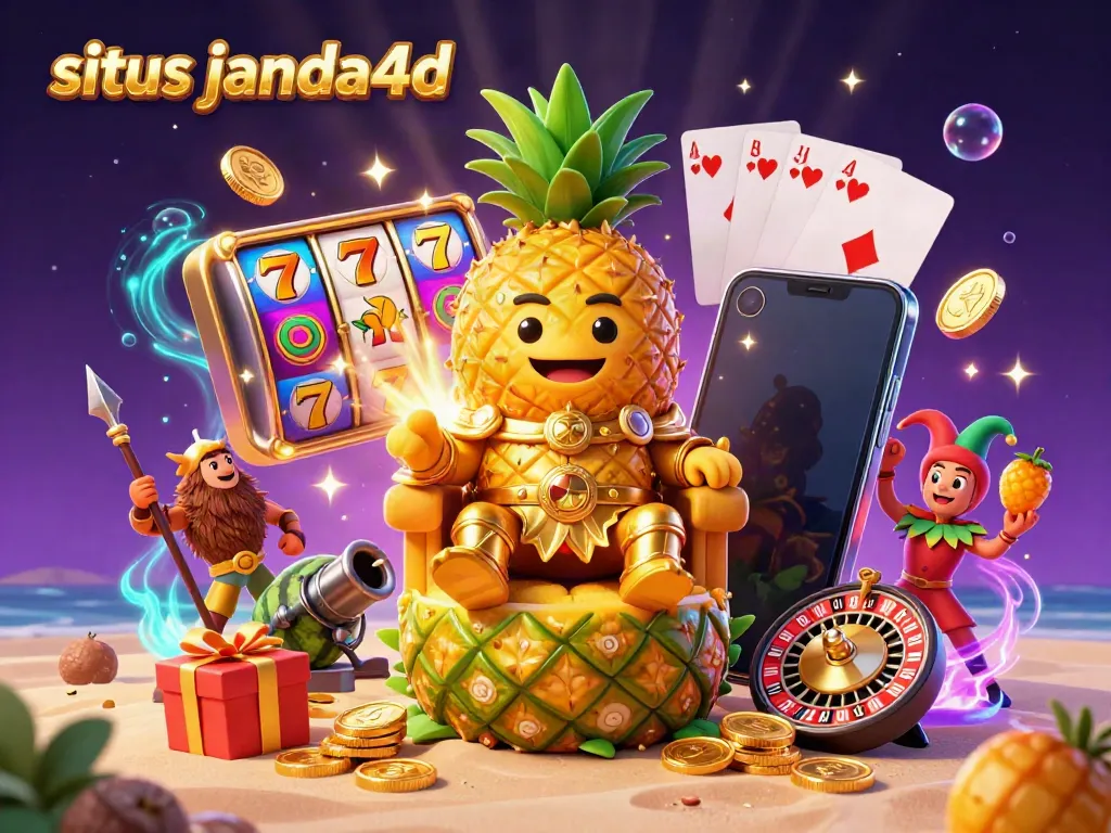 Dengan situs janda4d, jalani pengalaman kasino yang menyenangkan bersama raja nanas emas dan teman-temannya.