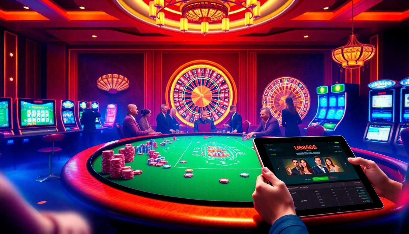 Experience U888 online casino excitement with live poker action and vibrant roulette.