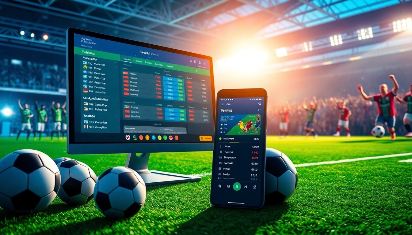 Exciting mm88 futbol betting interface with live football odds and statistics.