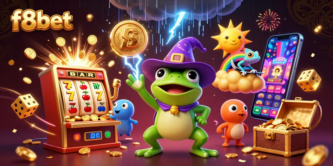 Bet on slots and jackpots with f8bet while enjoying a vibrant casino atmosphere and thrilling animations.