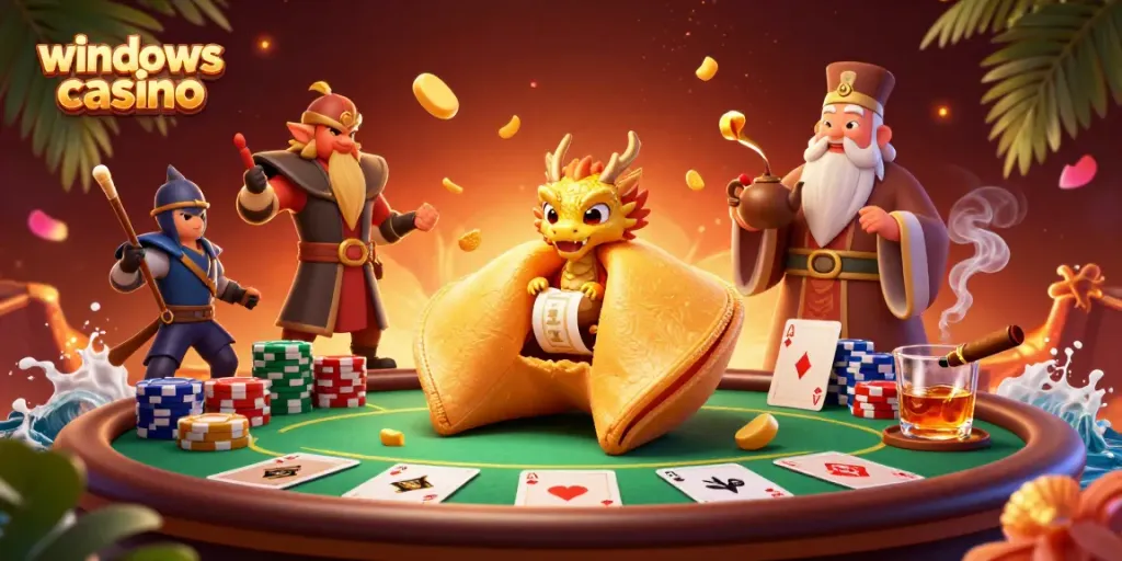 Experience vibrant gameplay at windows casino with dynamic characters and poker elements.