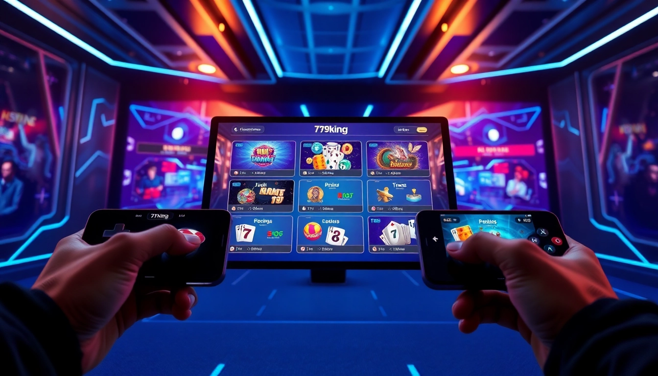 Online gaming interface of 79king showcasing diverse betting options in an exciting digital environment.