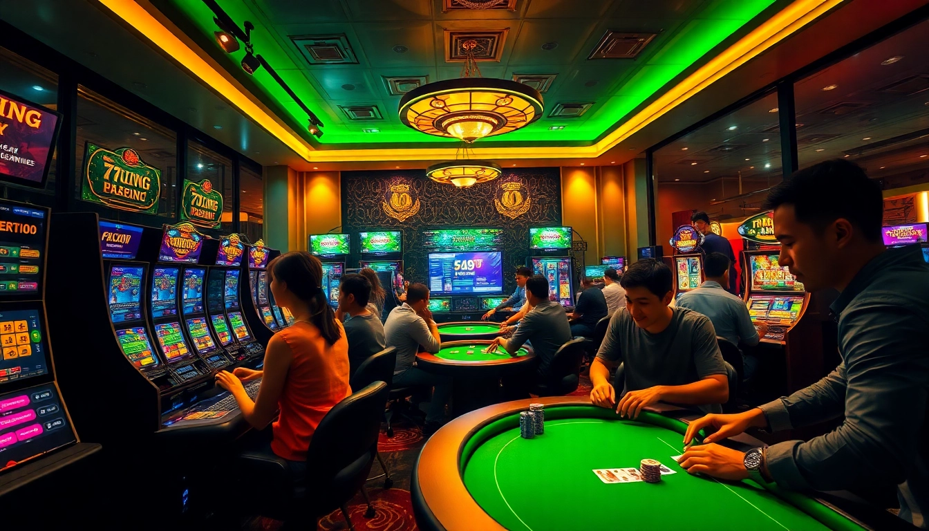 79king's online casino atmosphere with vibrant gaming interfaces
