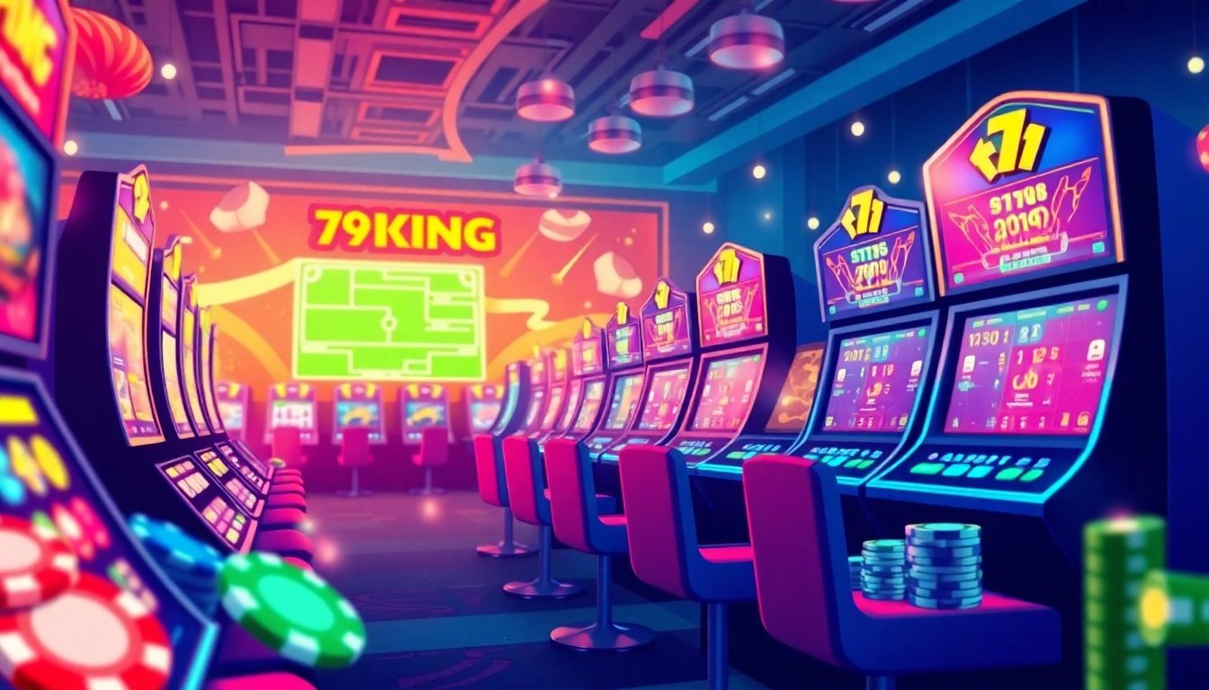 79King online gambling platform showcasing vibrant gaming options