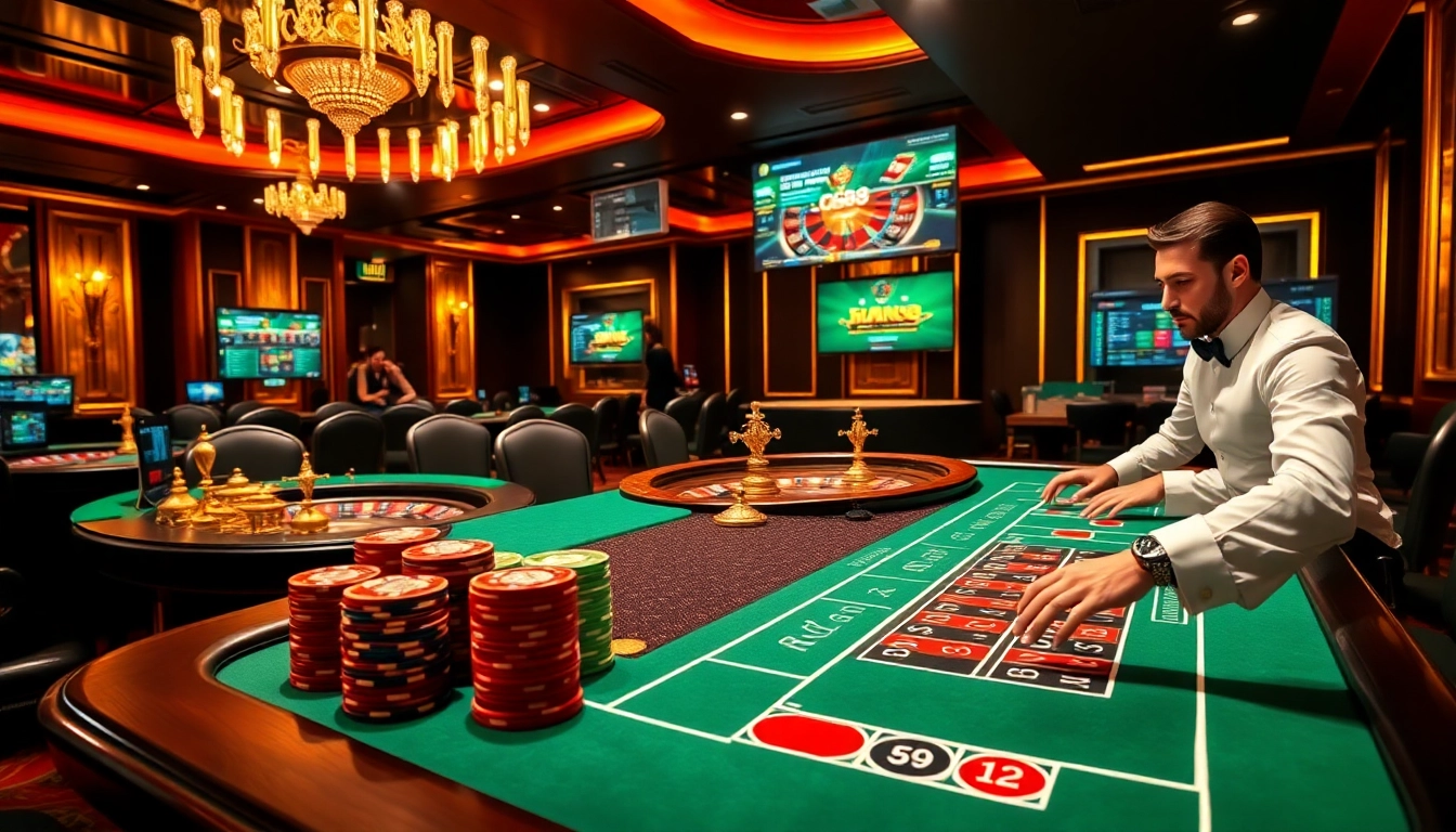 Experience high-stakes excitement with https://gg88.shop/ casino interface featuring vibrant games and engaging players.