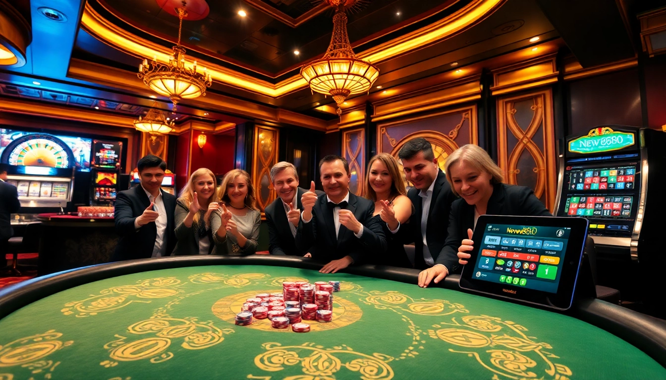 Experience the thrilling atmosphere of new888 with vibrant poker games and luxurious casino settings.