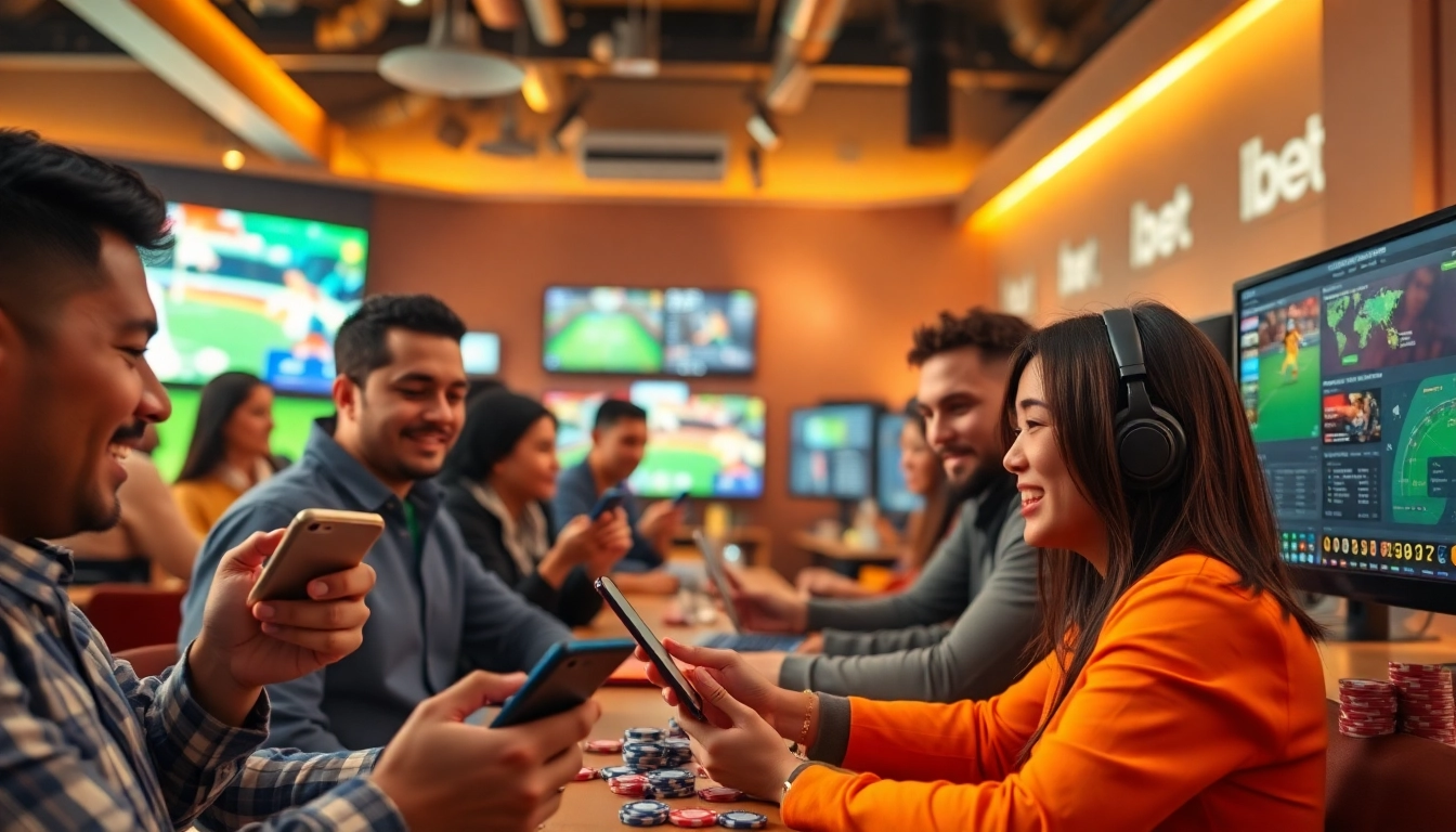 Engaging online betting scene with F8BET branding and players in action.