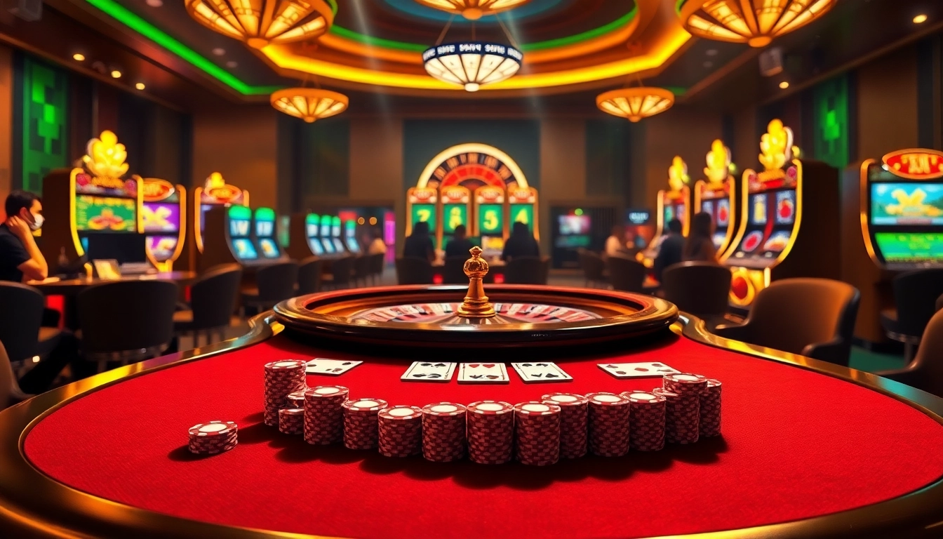 Experience high-stakes excitement at https://ww88b.com/ with vibrant casino tables and engaging gameplay.
