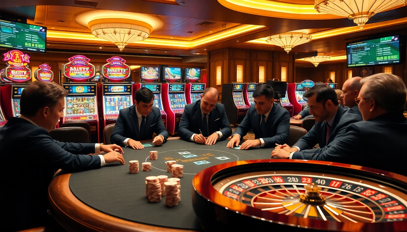 Experience the excitement of CSKH C168 at a professional casino game table with players and chips.