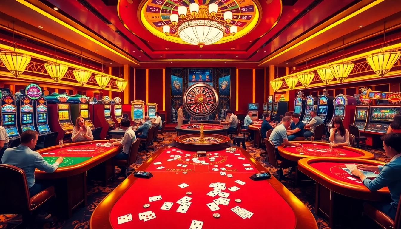 Experience the thrill of winning at https://king333.club/ with vibrant casino games, poker chips, and energy.