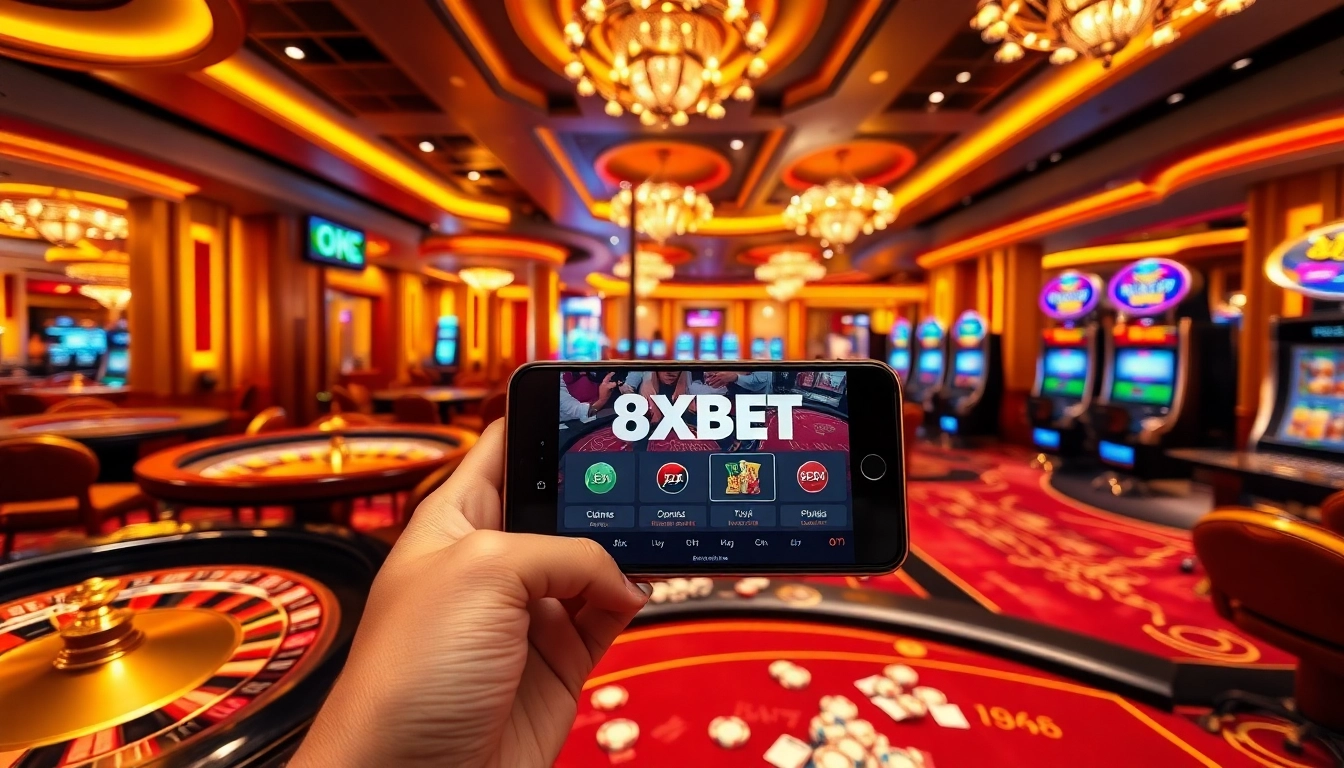 Experience the thrill of gambling as you tải 8xbet and enjoy winning strategies at the casino.