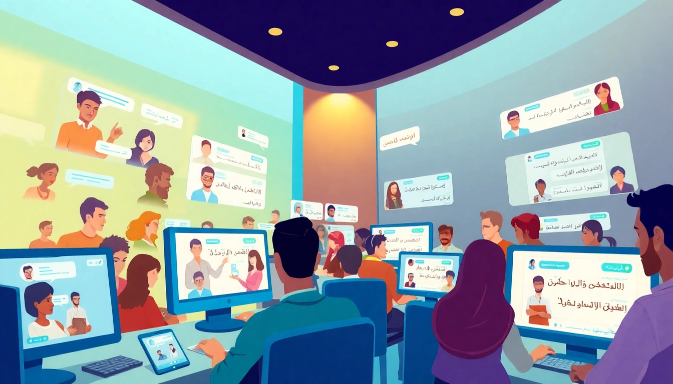 اتصالات شات عربي فعالة: إتقان منصات المحادثة العربية في 2025