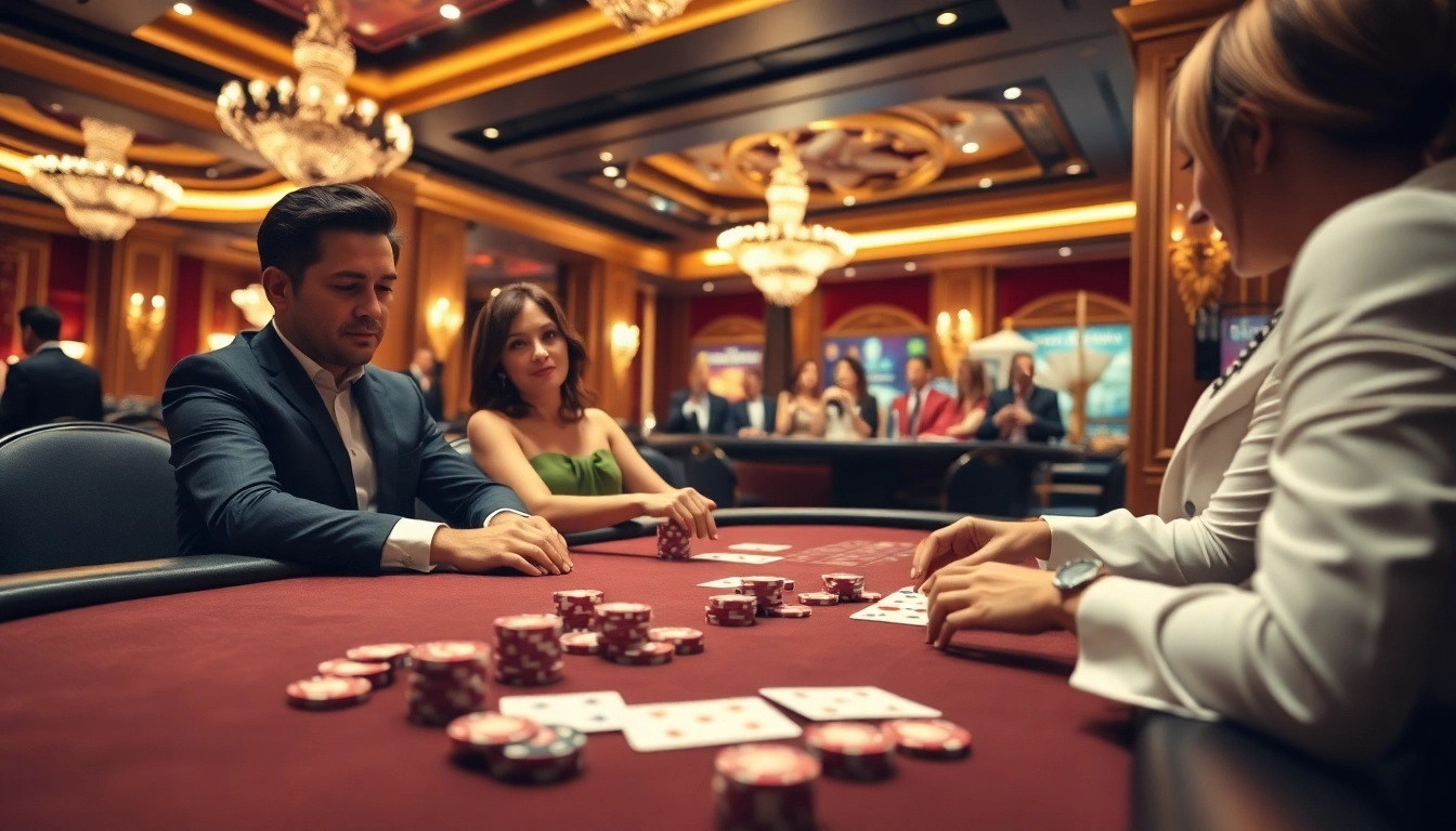 에볼루션 카지노의 실시간 게임과 플레이어가 인터랙션하는 모습입니다.