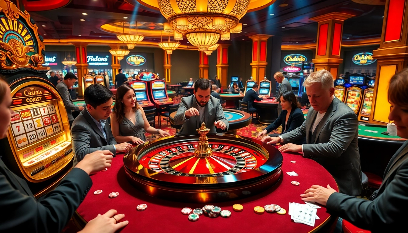Experience thrilling gameplay at https://hanoiculturetravel.com/ with vibrant casino tables and eager players.