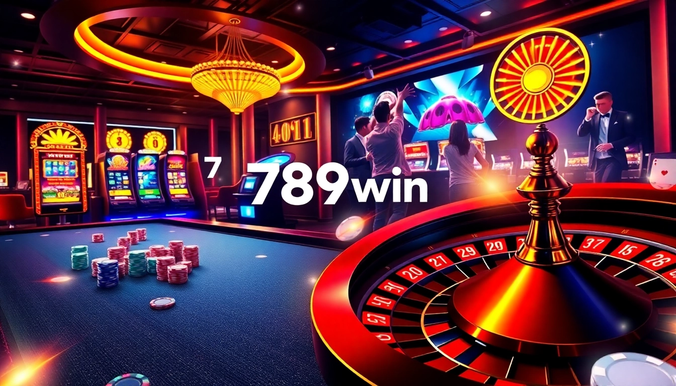Experience thrilling gameplay at 789win with vibrant casino visuals and exciting winning moments.