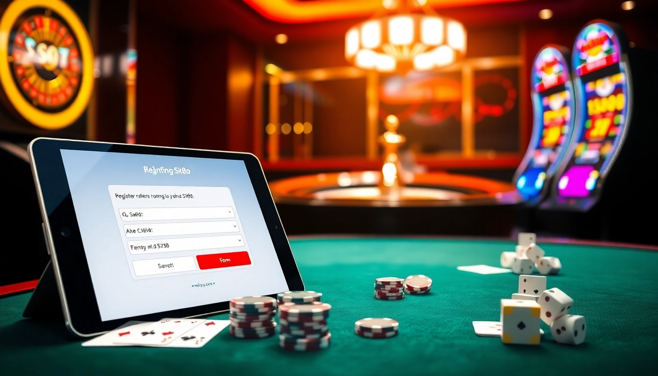 Engage with exciting casino action while registering with Đăng Ký SX88 for exclusive rewards.